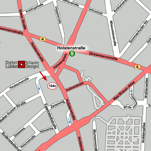 Anfahrtsskitze